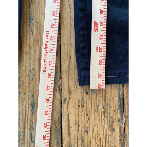 Dickies Womens Black Carpenter Pants 7/28 Durable Cotton Double Pockets Cargo - Picture 8 of 8